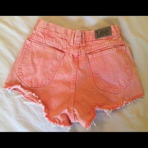Peach Lee shorts